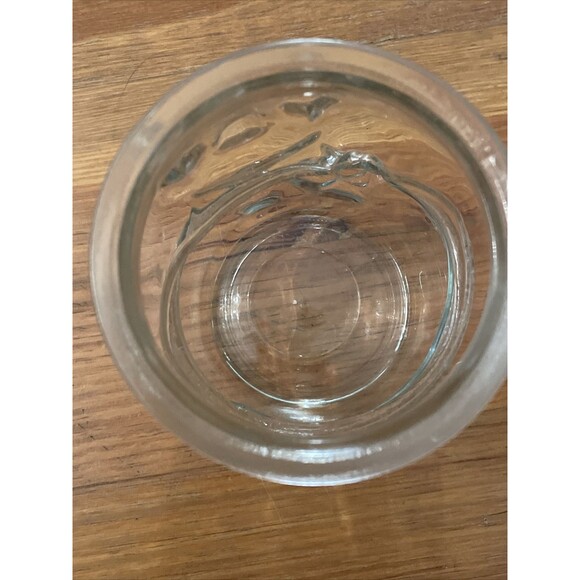 Libbey Clear Glass Lidded Snowman Jar Canister Christmas Holiday 8 Inches - Picture 6 of 13